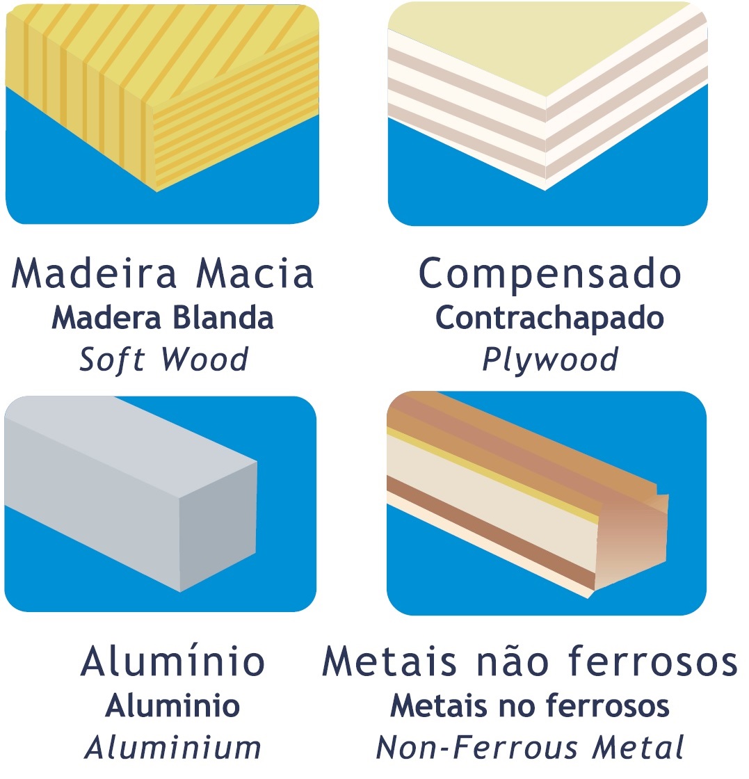 SERRA CIRCULAR COM DENTES DE METAL DURO (HM) FINO ACABAMENTO - DENTE ABAULADO